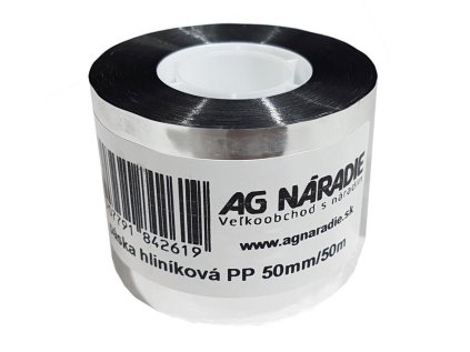Páska hliníková PP 50mm/50M 0472-A