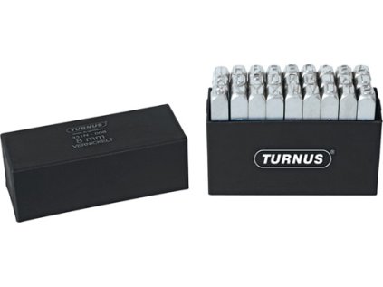 Turnus Sada písmen 27 diel SH 3 mm poniklované