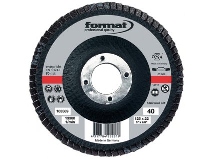 Format Kotúč lamelový 115 mm K120 skladaný