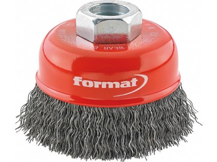 Format Miskovitá kefa M14 Ø 60 mm oceľ 70320060