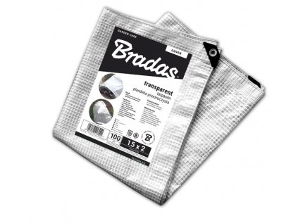 Plachta krycia 4 x 5m 100g transparent PLC1004/5