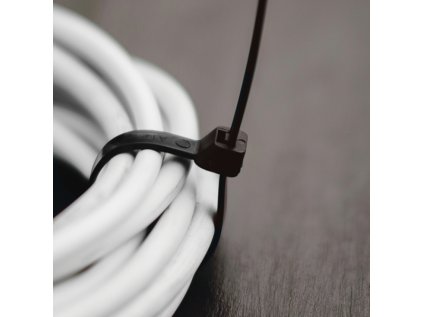 Páska viazacia 280 x 3,6mm čierna 100ks TS1036280B