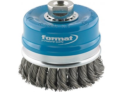 Format Kotúč kartáčový M14 80x0,5mm hrncový splietaný oceľ 70400081