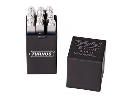 Turnus Sada číselníkov 9 diel SH 10mm poniklované 97220010