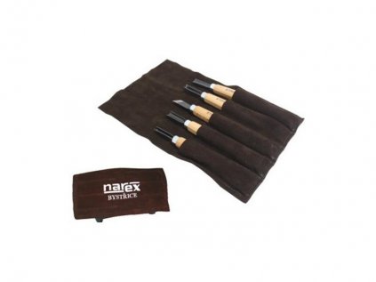 Sada dlát rezbárskych 5D v kožennej kapse