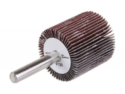 Kotúč B 30x30x6 mm na stopke lamelový P120