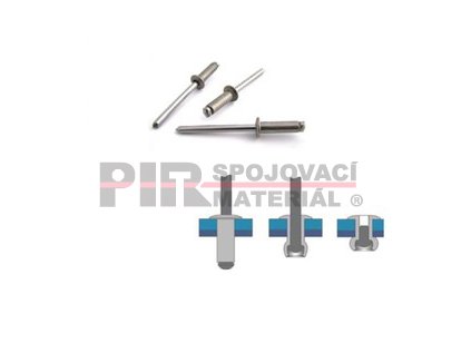 4,8x10 A2/A2 -Trhací nit nerez