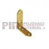 KW4 - 75x 75x 17.š ZN uholník DOMAX KW4 hrúbka 2,0 mm