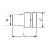 Hlavica 3/4" 21 mm priemyselná CrMo E041103