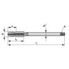 Závitník maticový PN8/3070 HSS 2N M14x2