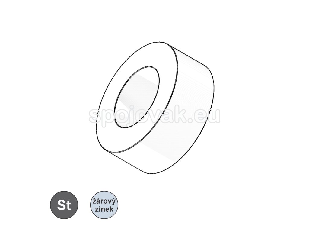 Podložka pro ocelové konstrukce, TZN; M 36 (39 x 66 x 8)_1