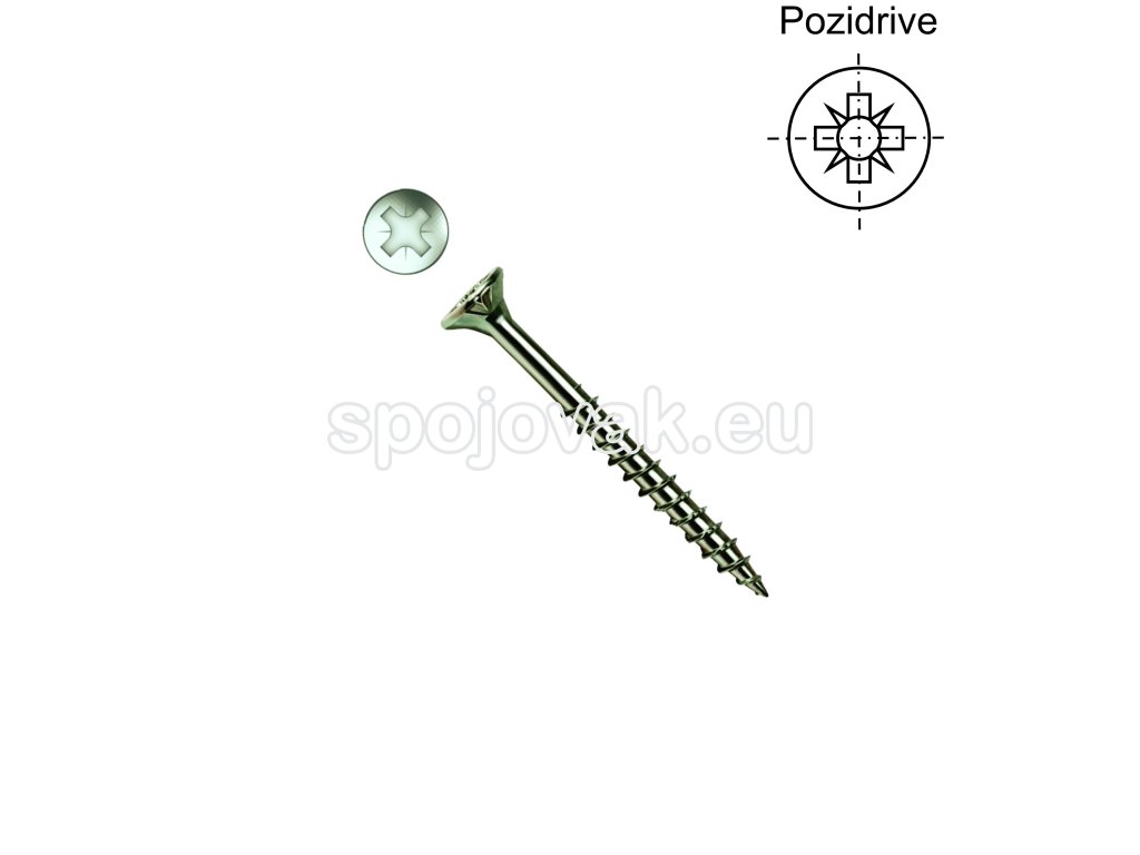 Třískový šroub VELOX SIT, část. závit, ZB; 5 x 50/30_1