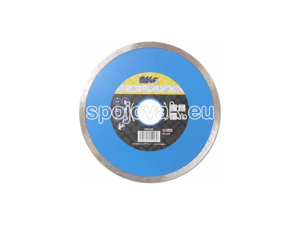 Diamant. kotouč modrá řada, celoobvodový; 125 x 22,2_1