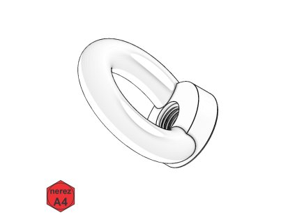 Matice závěsná C15E, St; M 12_1