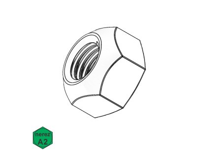 Matice samojistná celokovová, A2; M 12_1