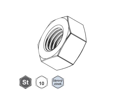 Matice se zvětšeným 6HR (PEINER), TZN; 10; M 16_1