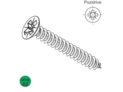 Vrut univerzální, ZH, PZ, A2; 4,5 x 45_1