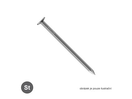 Stavební hřebík, St; 2,8 x 70, balení 1 kg_1