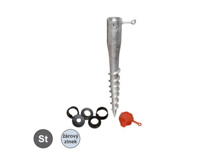 Zemní vrut, TZN; pr. 68 x 650_1