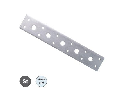 Spojovací deska, Zn ; 40 x 220 x 3_1