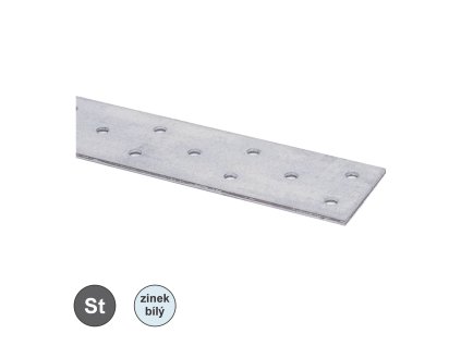 Zavětrovací pás, Zn; 40 x 2 x 1000_1