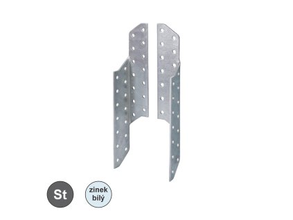 Úhelník oboustranný - levý; ZB, 210 x 32,5 x 2_1