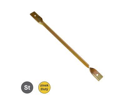 Plotový držák průběžný, D14, ZŽ; 630 x 400_1