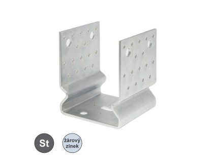 Profil U - široký s prolisem, TZN; 100 x 100_1