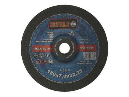 Brusný kotouč na nerez IM; 180 x 7 x 22 mm_1