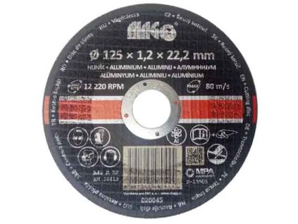 Řezný kotouč na hliník; 125 x 1,2 x 22,2_1
