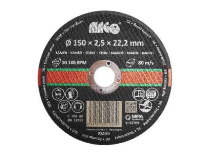 Řezný kotouč na kámen; 150 x 2,5 x 22,2_1