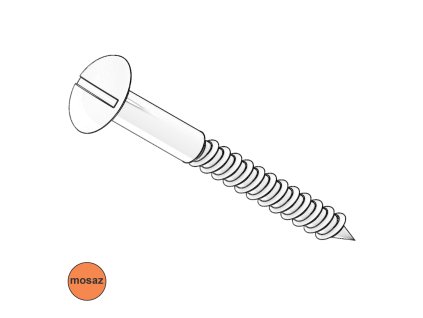 Vrut s PH a drážkou, MS; 3 x 20_1