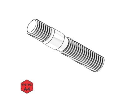 Šroub závrtný do litiny, A4; M 12 x 55_1
