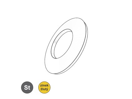 Podložka talířová, ZŹ; 18 x 8,2 x 1,0_1