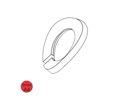 Podložka pojistná, pružná, A4; M 6_1