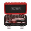 4CZech gola sada 1/4"+ ráčna 72 zubů; 4 - 14 mm, 42 dílů_1