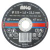 Řezný kotouč na kov; 125 x 1,0 x 22,2_1