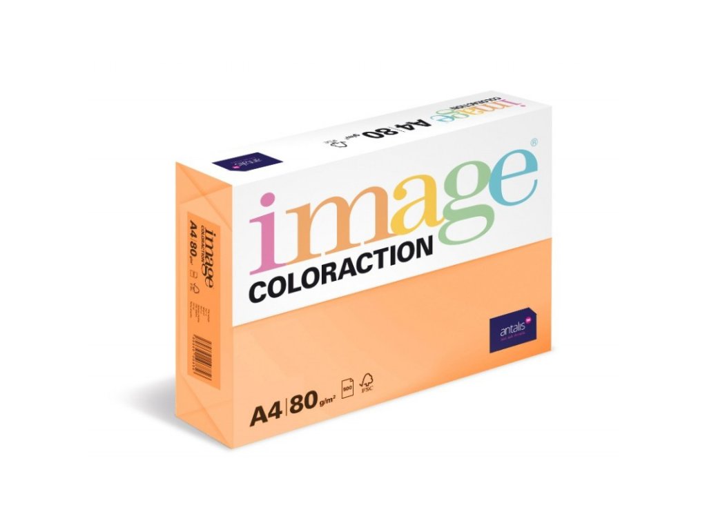 papir barevny a4 80g coloraction ag10 venezia syte oranzova 500 ks