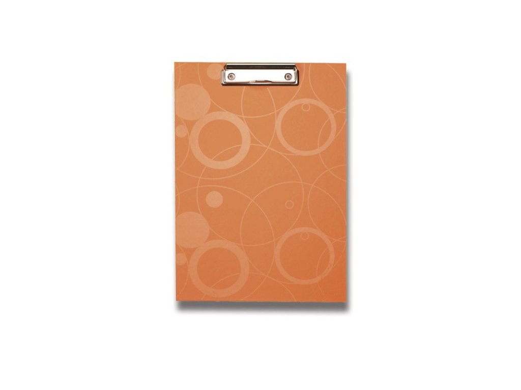 psaci podlozka a4 s klipem neo colori oranzova