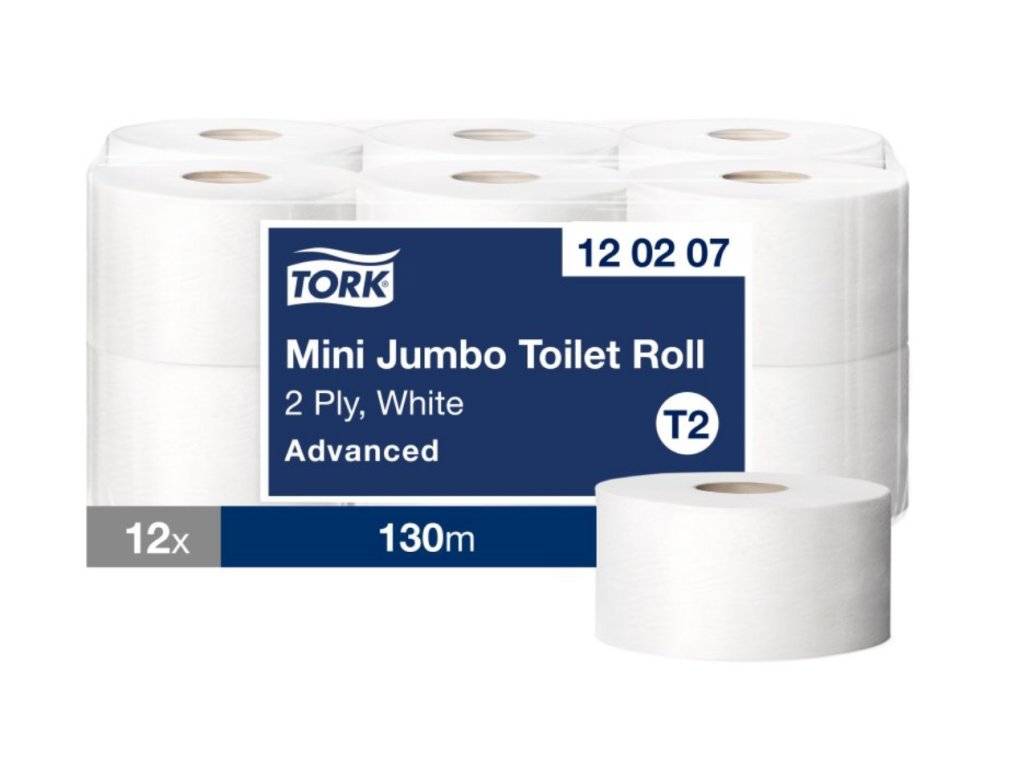 Screenshot 2025 06 07 at 07 39 52 Produkt Tork 120207 toaletní papír 2vrstvý bílý balení 12 rolí 130m T2 spokojenakancelar.cz