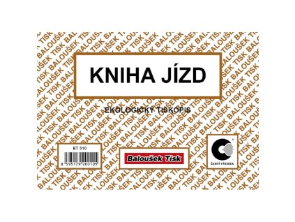 Baloušek ET310, Kniha jízd - firemního a soukromého vozidla A6