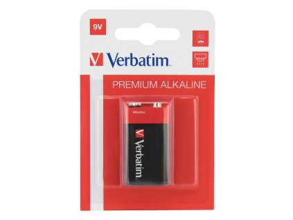 Verbatim Premium Baterie 9V, blistr 1ks