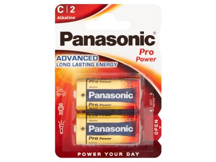 Panasonic Pro Power Baterie monočlánek C LR14, blistr 2ks