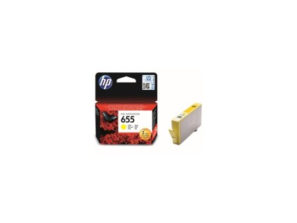 inkoustova cartridge hp 655 yellow zluta cz112ae