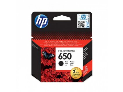 inkoustova cartridge hp c 650 cerna cz101ae 65ml 360 stran