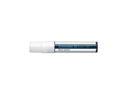 schneider maxx 260 kridovy popisovac bily silny hrot 2 15 mm