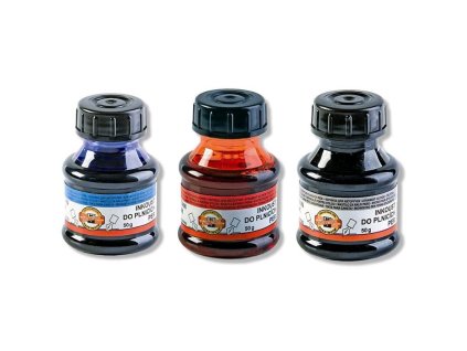 KOH-I-NOOR Inkoust do plnících per, 50g (Barva Černá)