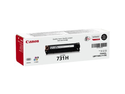 tonerova cartridge canon crg 731hbk high capacity cerna