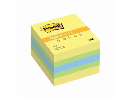 3m post it samolepici kostka 2051 lemon rozmer 51x51 mm 400 listku