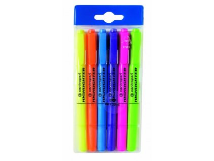 centropen zvyraznovac 8722 sada 6ks 1 4 mm